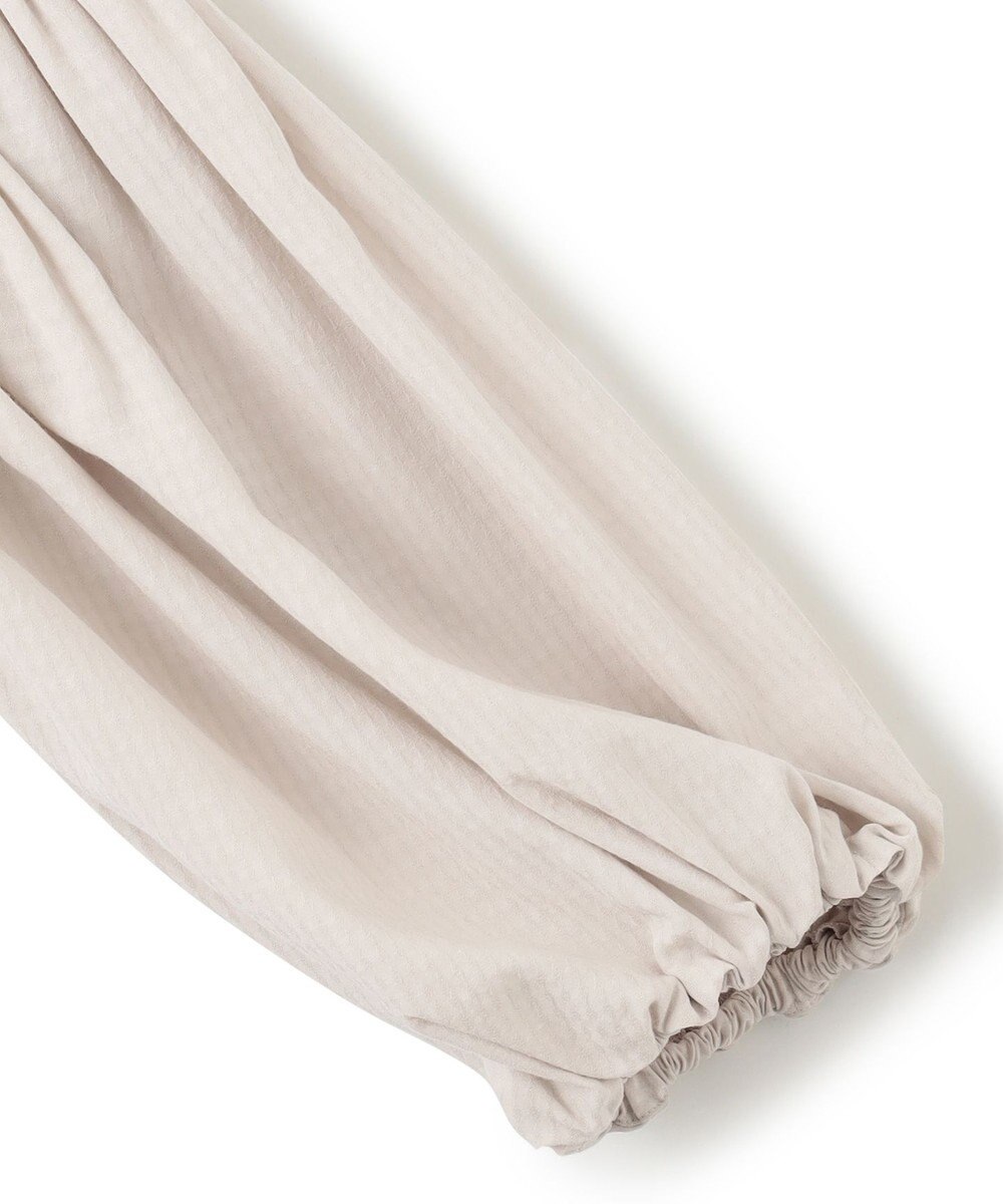 23区 【洗える】ドレープドビークロス バルーンスリーブ ブラウス 