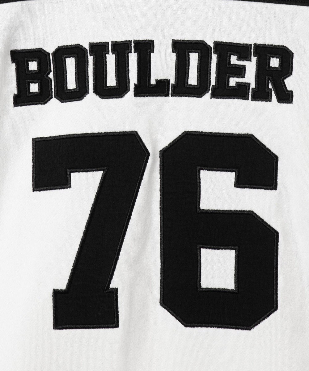 WEGO ナンバリングライン切り替えスウェット 