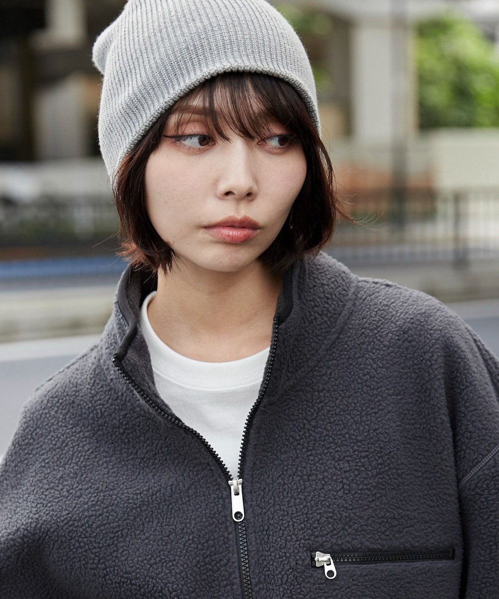 WEGO 【ユニセックス着用】フリース　ハーフZIPプルオーバー 