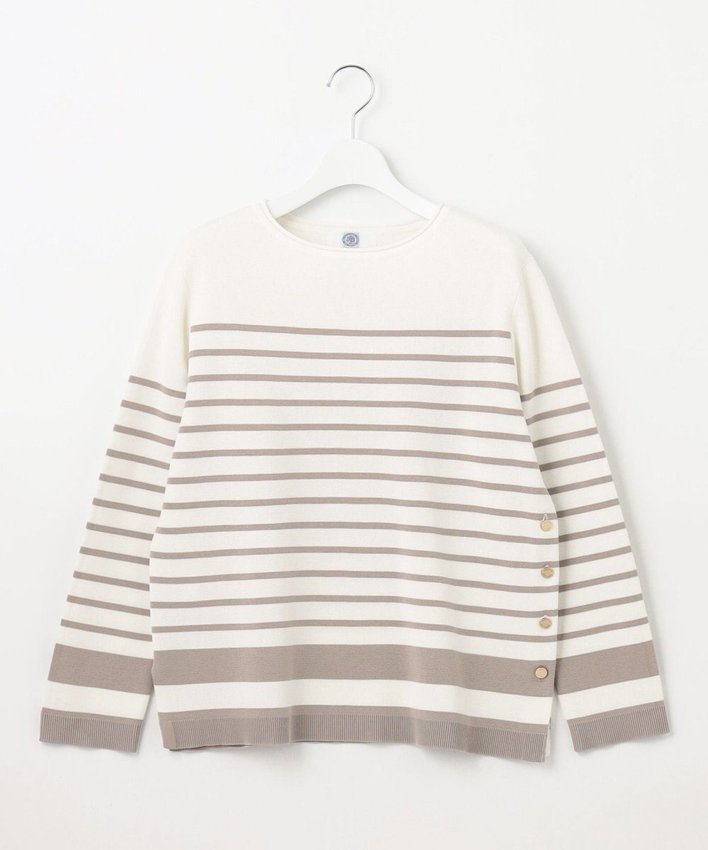 J.PRESS LADIES 【洗える】COTTON ACETATE クルーネック ニット 