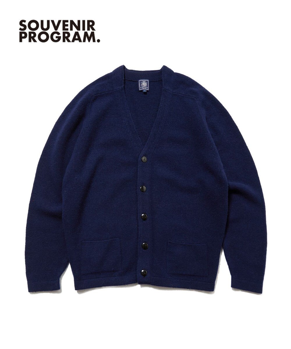 J.PRESS MEN 【J.PRESS ORIGINALS】【UNISEX】Shaggy Saddle Cardigan Sweater 