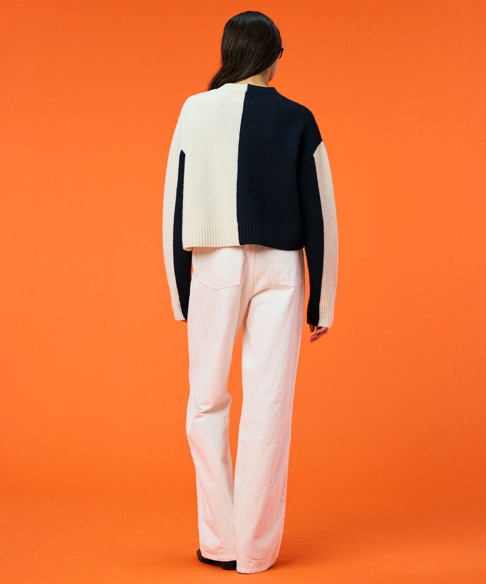 BEIGE， 【洗える】VICTOR / ワイドデニムパンツ 