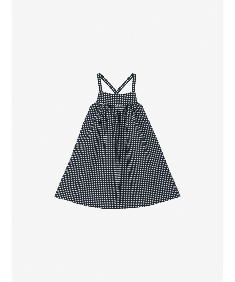 HELLY HANSEN 【キッズ・速乾・耐海水・耐塩素・記名ラベル付】マリンリゾートシアサッカーワンピース 