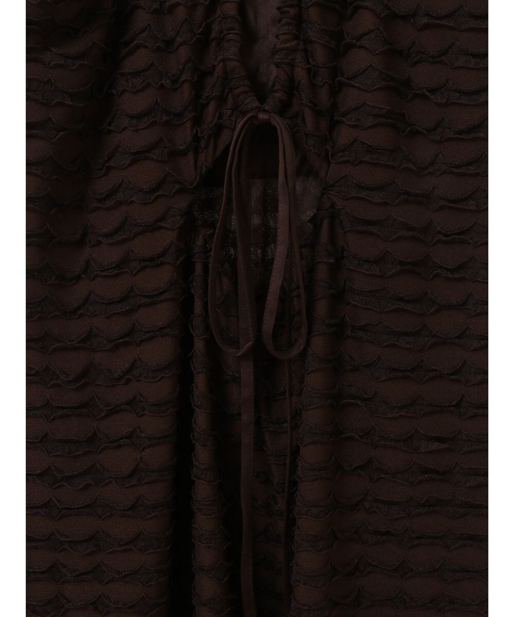 Green Parks カップ付きフリル生地キャミワンピース 