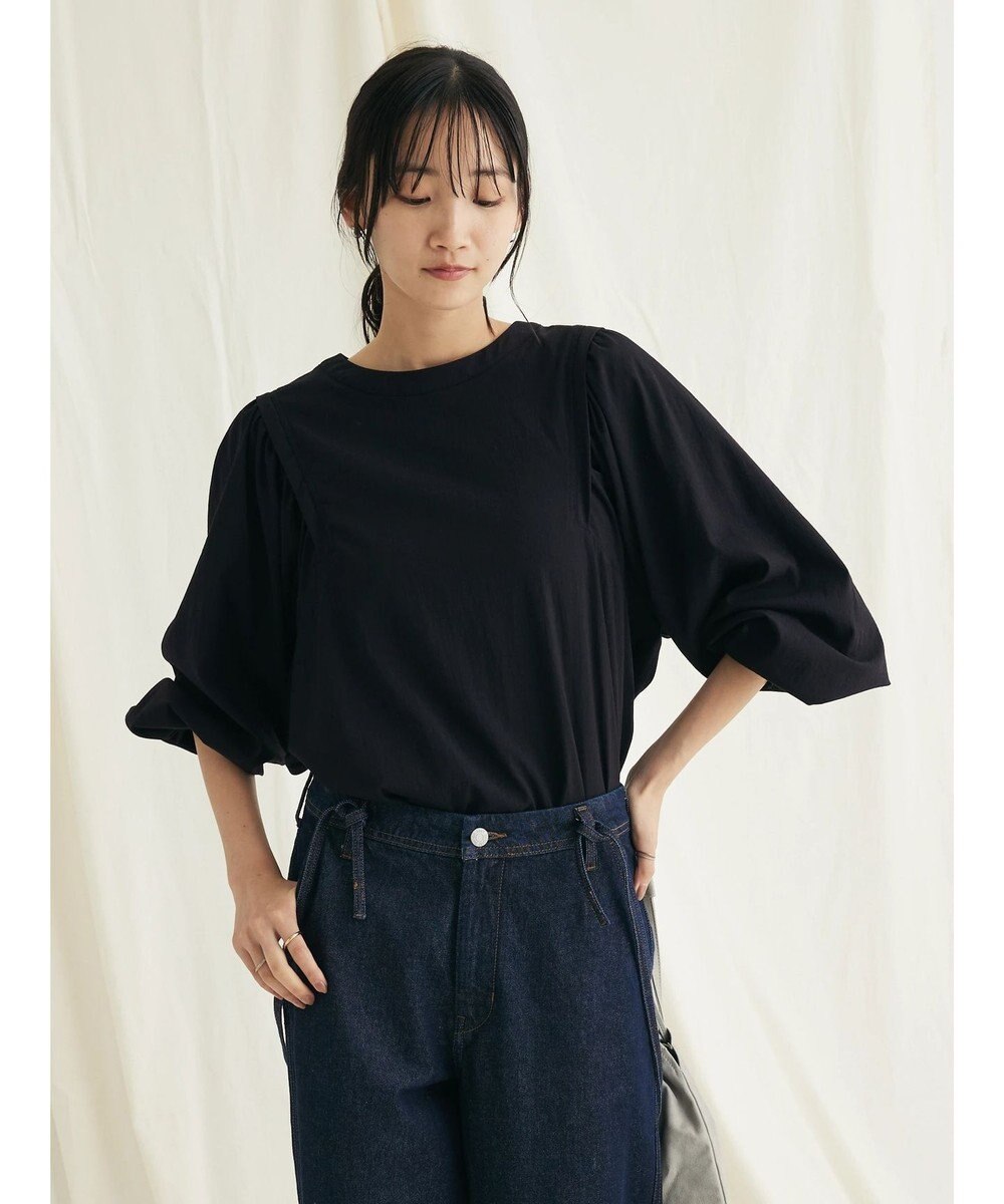 CRAFT STANDARD BOUTIQUE レーヨンデシンドルマンブラウス 