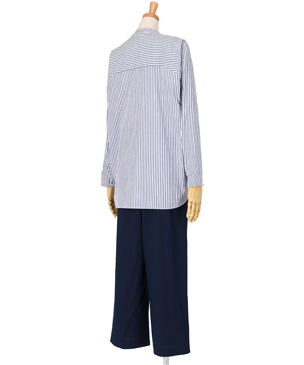 ワコール／睡眠科学 パジャマ 長袖 長ズボン 綿混(本体) ここちよく眠れる 寝返りしやすい レディース YDX509 睡眠科学／ワコール 