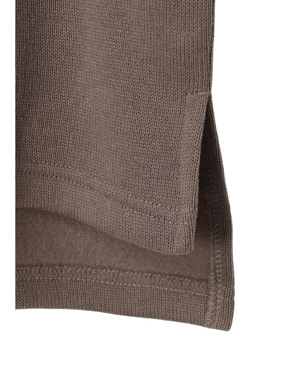 CRAFT STANDARD BOUTIQUE ニットフリースキーネックプルオーバー 