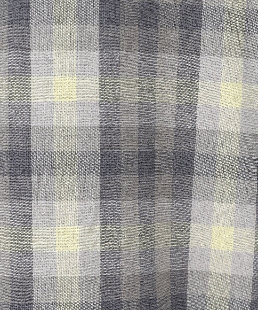 J.PRESS MEN 【J.PRESS ORIGINALS】【UNISEX】Indian Madras Open Shirts / Baggy-Fit 