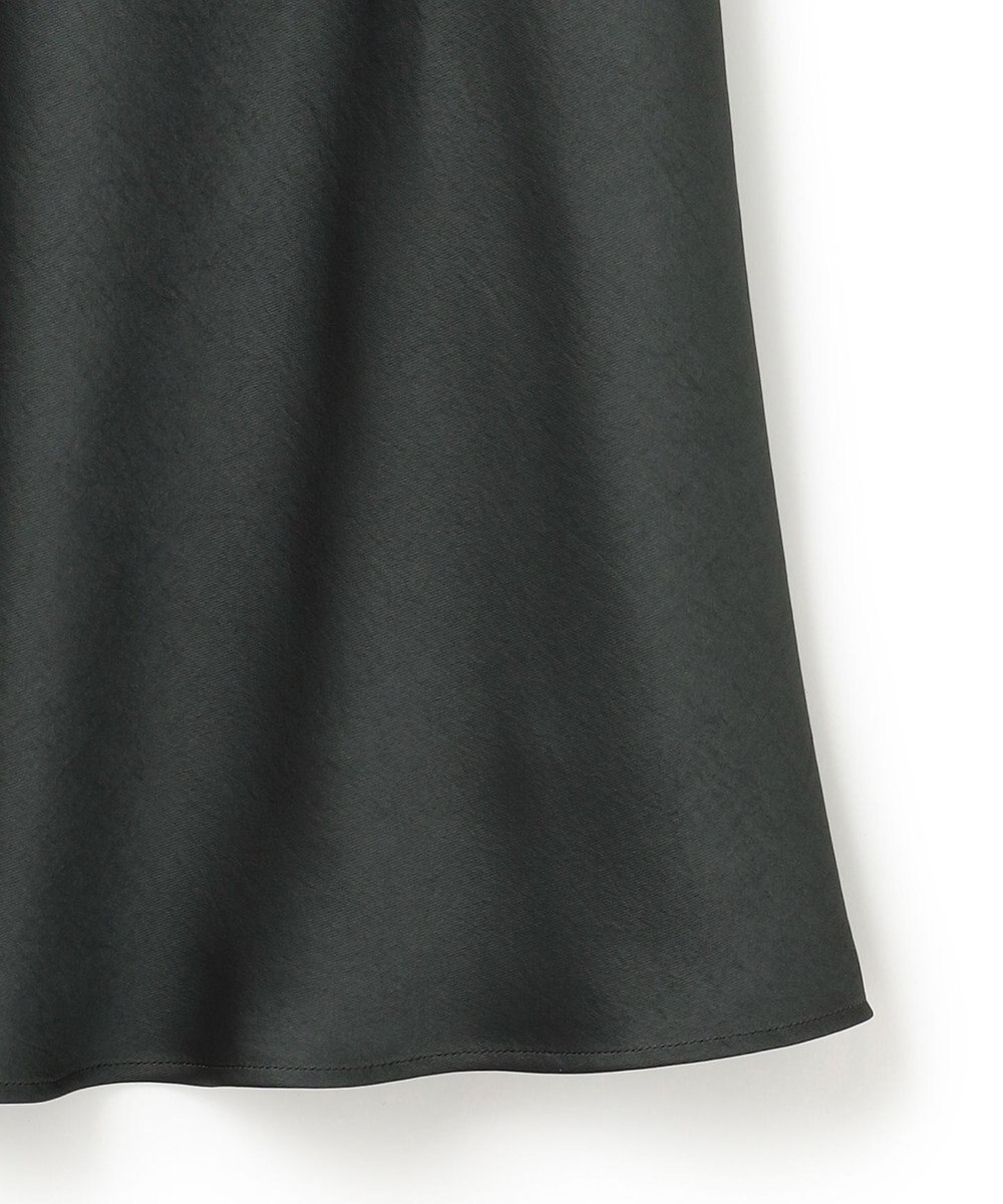 23区 【洗える】ヴィンテージサテン Iライン スカート 