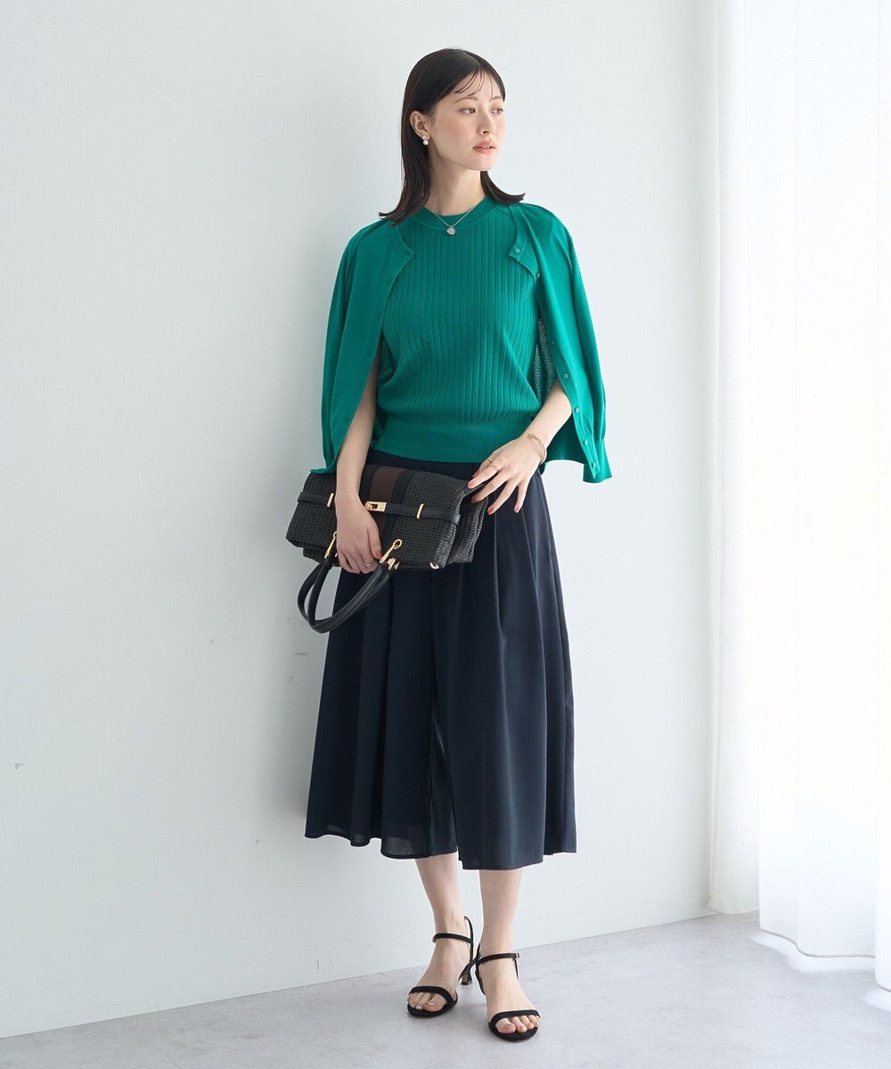 YECCA VECCA 【マシンウォッシャブル】カーディガン 