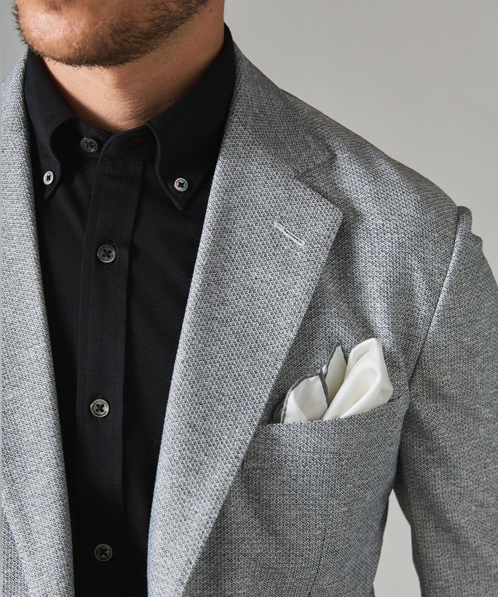 GOTAIRIKU 【吸水速乾/ウォッシャブル】ノルマンディーリネン カーディガンジャケット（24年モデル） 