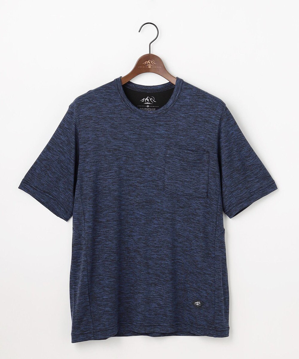 JOSEPH ABBOUD MOUNTAIN 【ゆったり】ランダムスラブリップ アウトドア Tシャツ 