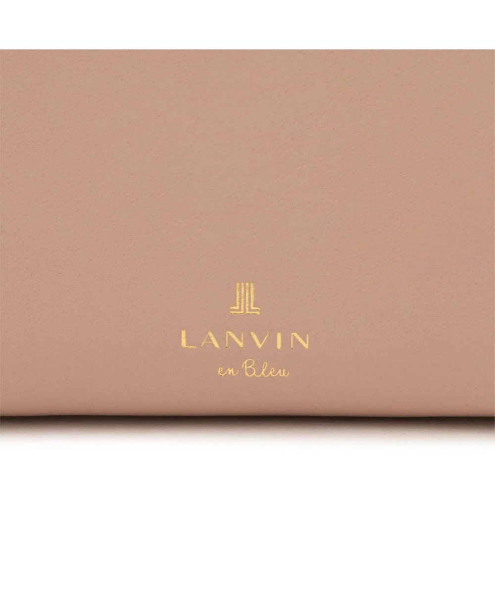 LANVIN en Bleu ペアル 二つ折Lファスナー財布 