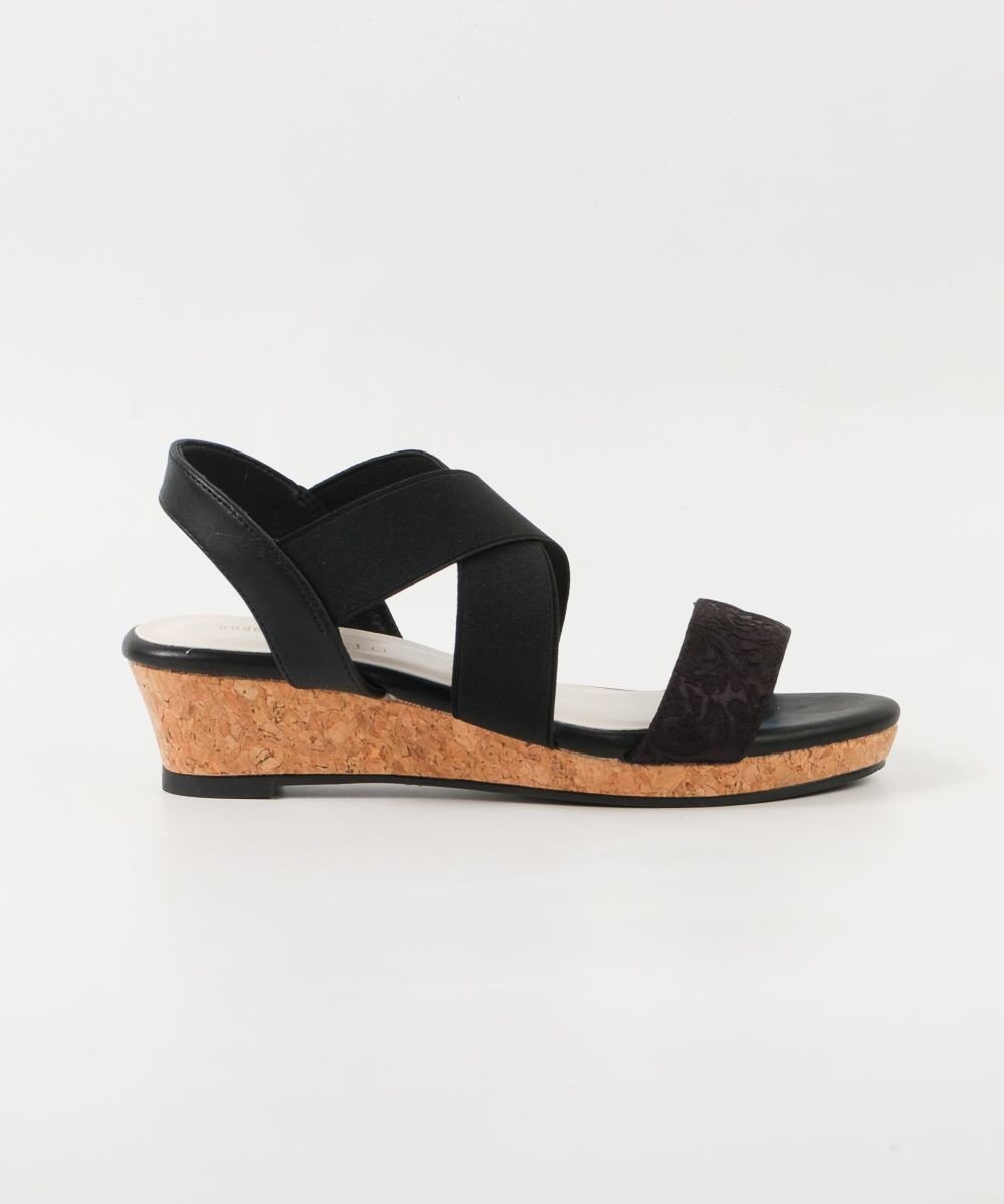 BONTRE 【pied du lapan/ピエドラパン】クロスベルトウエッジサンダル/50727ZI 