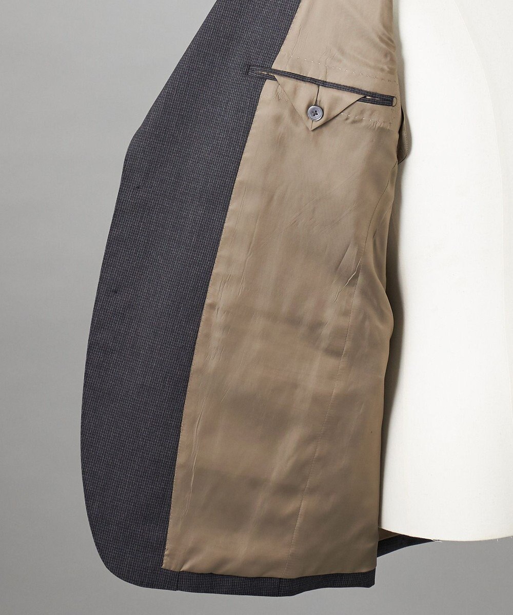 GOTAIRIKU シワになりにくい【御幸毛織/みゆきけおり】DRY SPINNER(ドライスピナー)スーツ（グレー） 