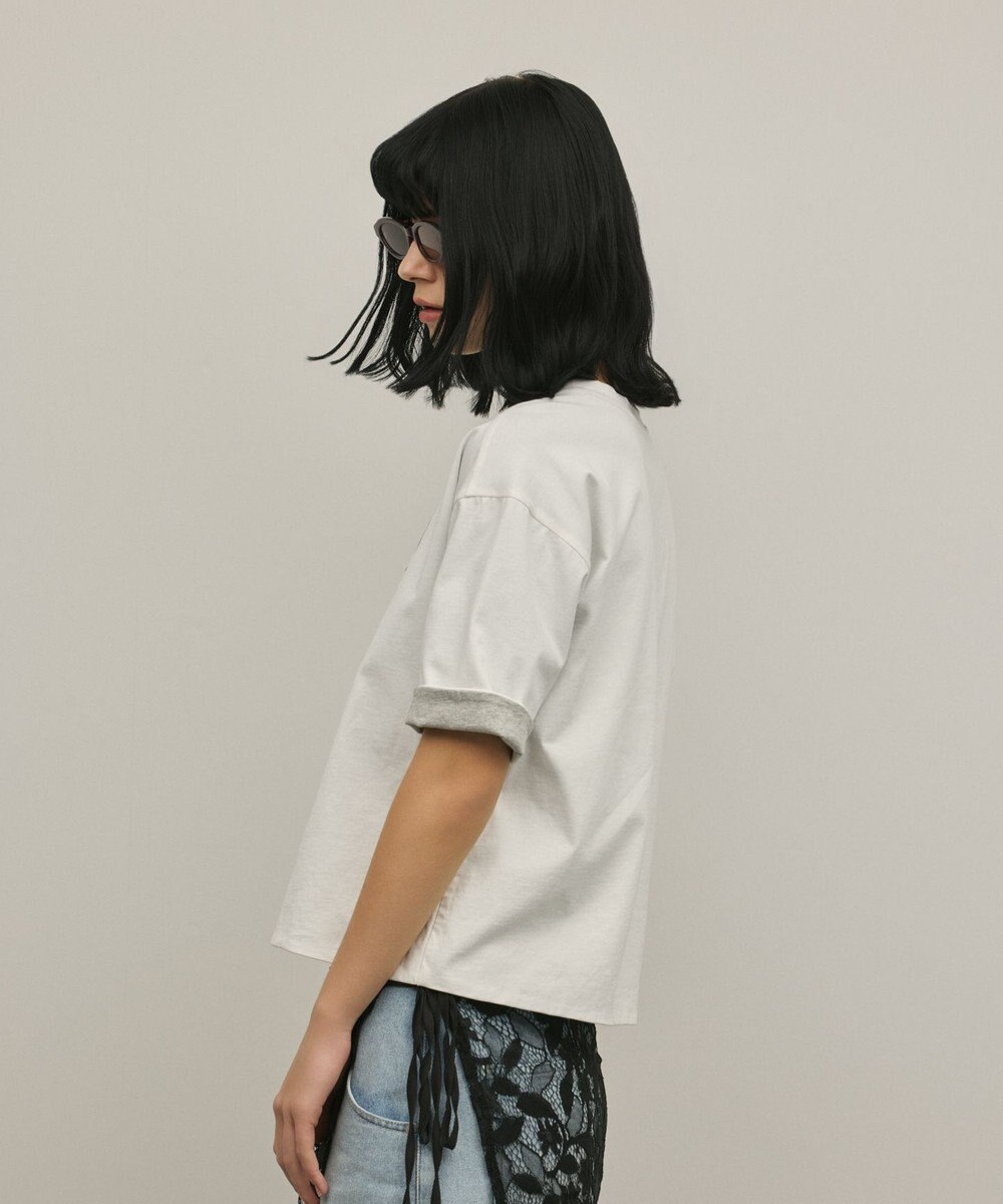 GRACE CONTINENTAL レイヤードロゴＴシャツ 