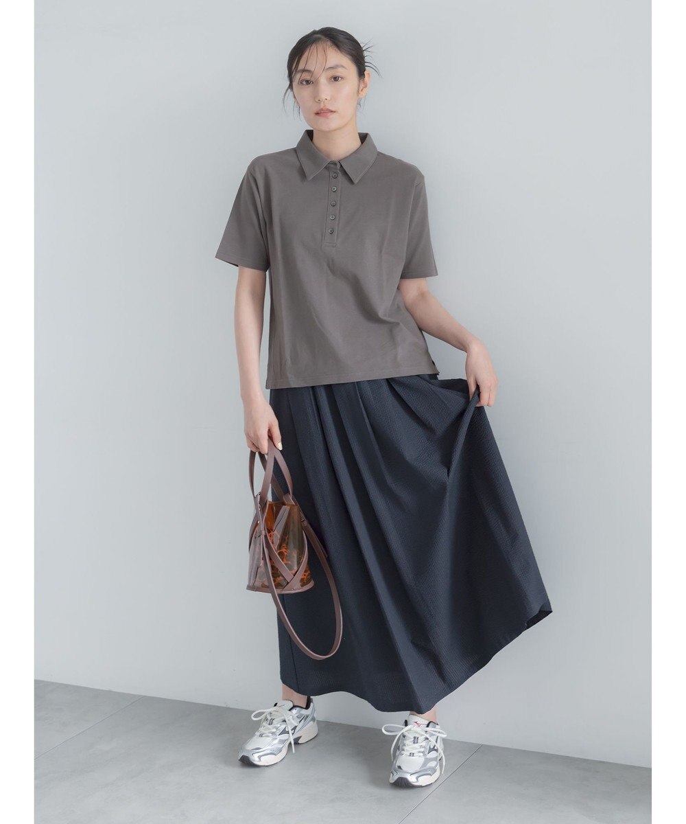 Te chichi コットンカットカノコポロシャツ 