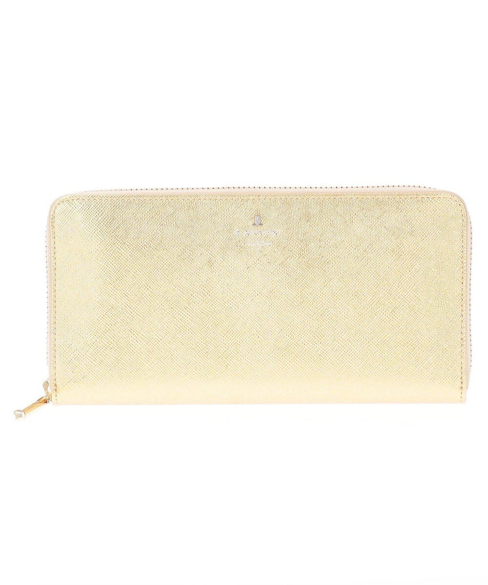 LANVIN en Bleu リュクサンブールブリエ ラウンド長財布 