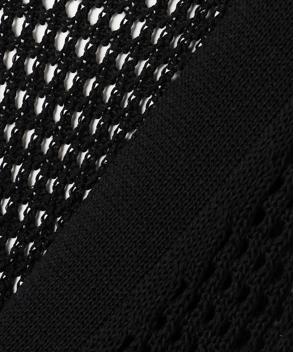 uncrave メッシュニット カーディガン 