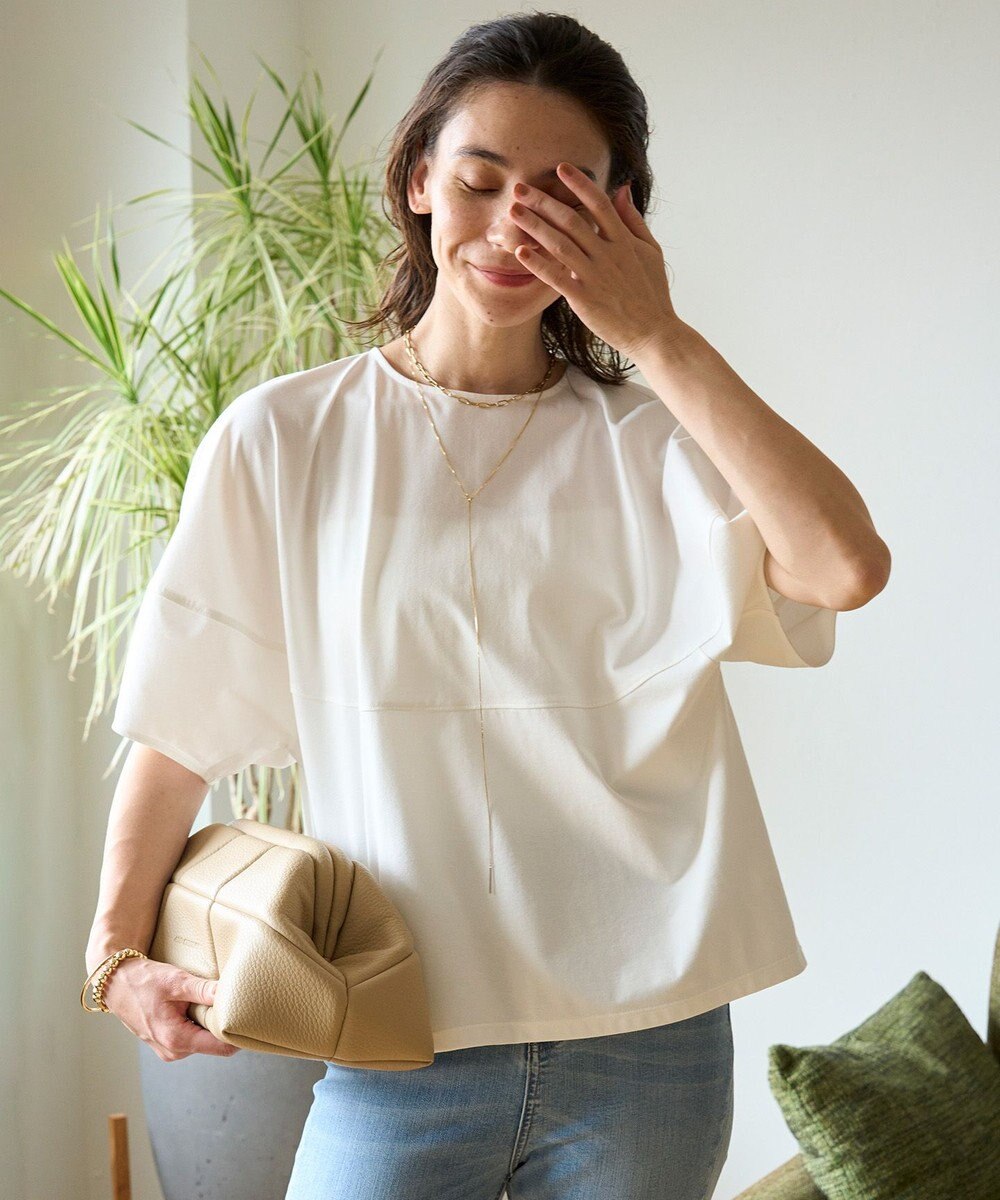 UNFILO ランタンスリーブ Tシャツ 