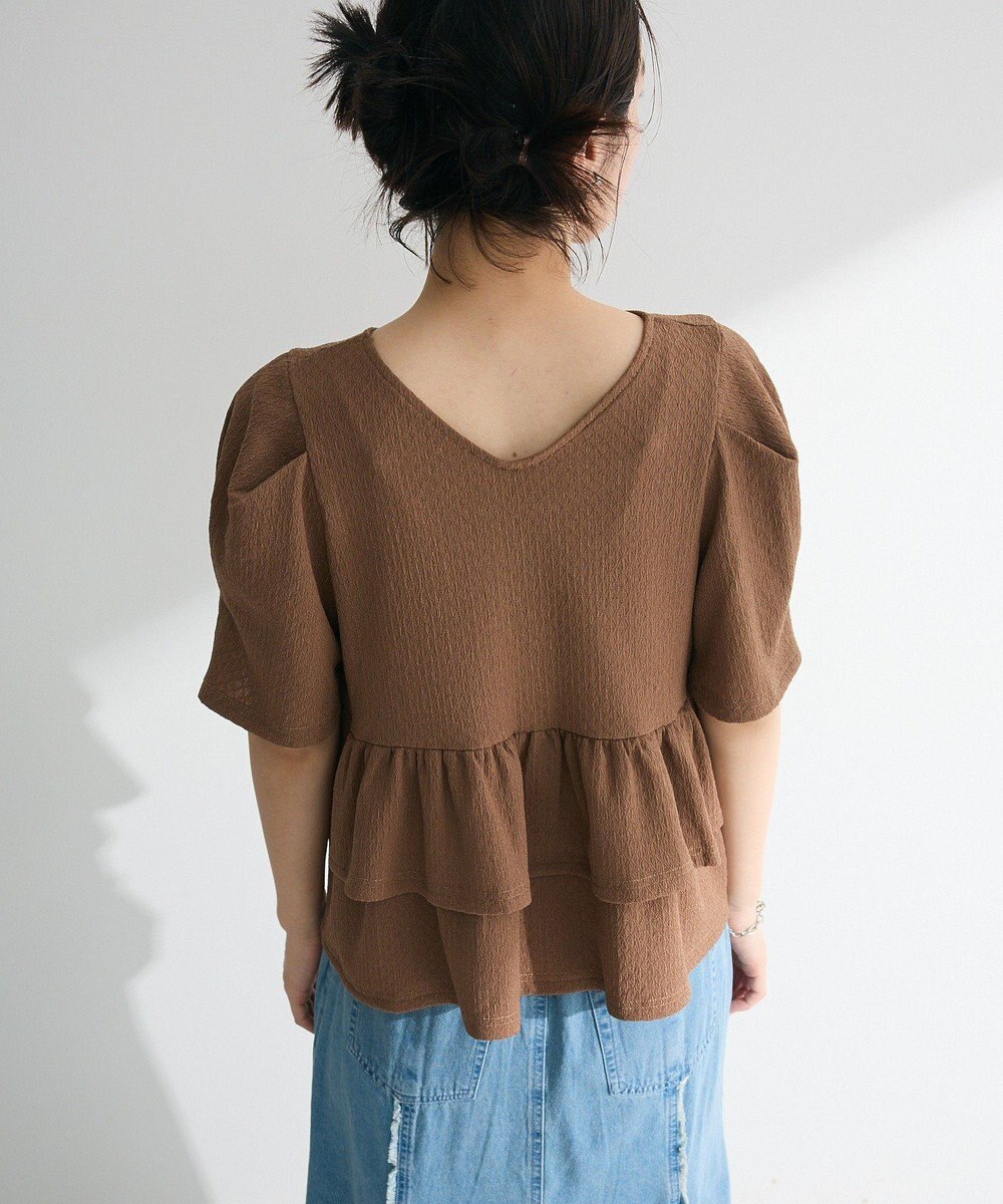 Green Parks ・ＰｅｔｉｔＦｌｅｕｒ　２ｗａｙダイヤ柄プルオーバ 
