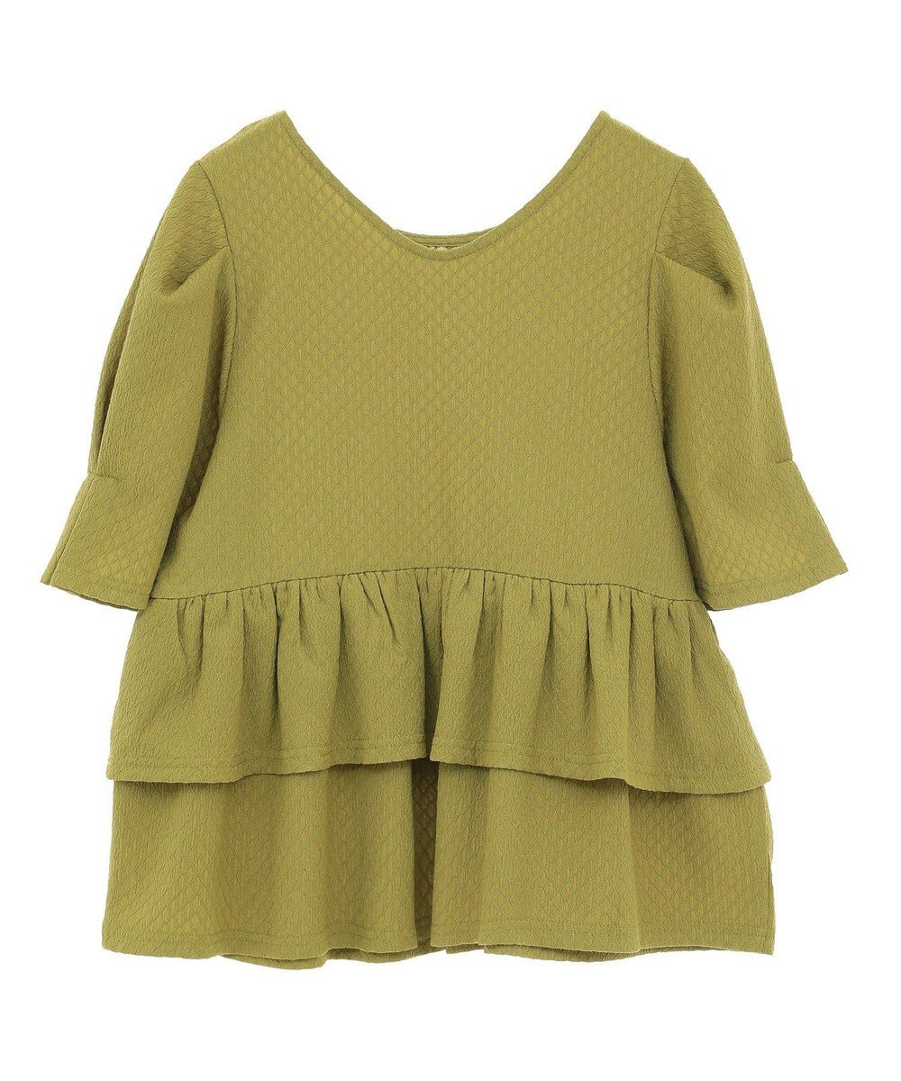 Green Parks ・ＰｅｔｉｔＦｌｅｕｒ　２ｗａｙダイヤ柄プルオーバ 