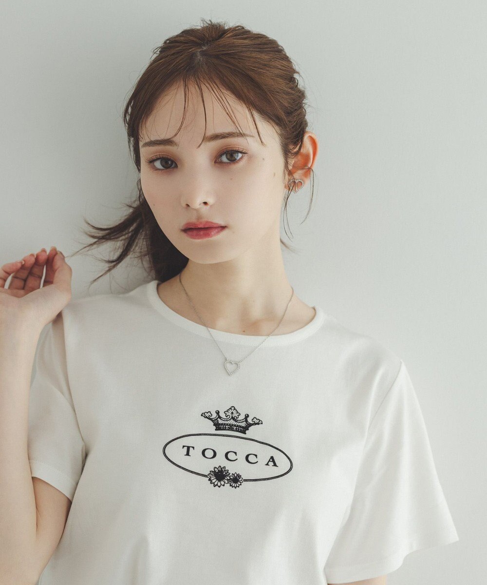 TOCCA HALLMARK FLOCKY LOGO TEE Tシャツ 