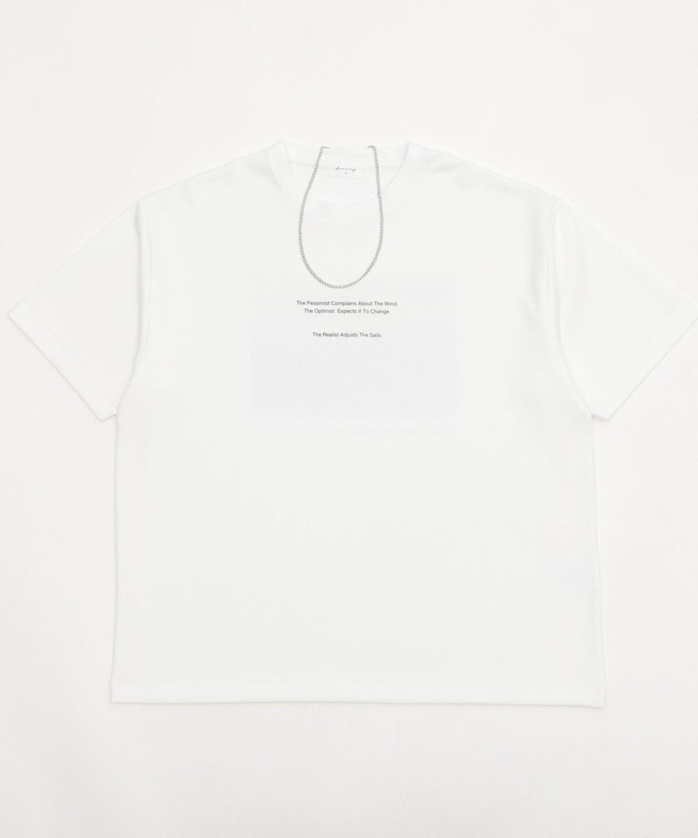 WEGO 【2点SET】アクセ付きフォトグラフィックT（SS） 