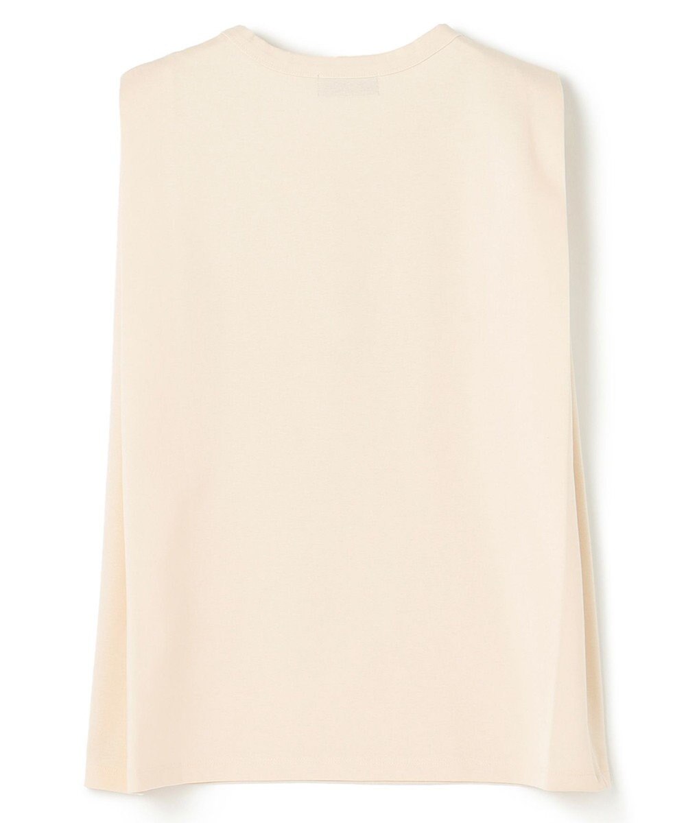 uncrave ダブルフェイスジャージー ノースリーブカットソー 