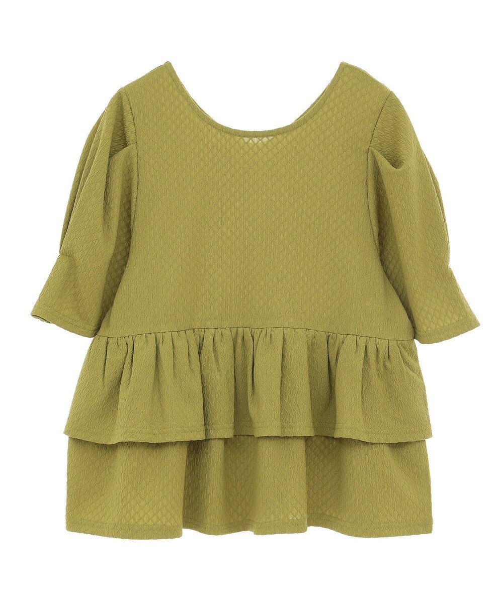 Green Parks ・ＰｅｔｉｔＦｌｅｕｒ　２ｗａｙダイヤ柄プルオーバ 
