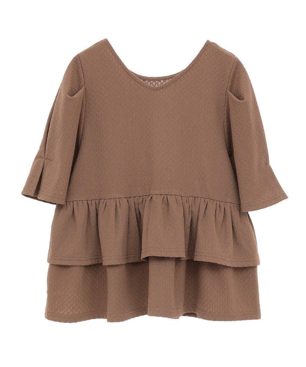 Green Parks ・ＰｅｔｉｔＦｌｅｕｒ　２ｗａｙダイヤ柄プルオーバ 