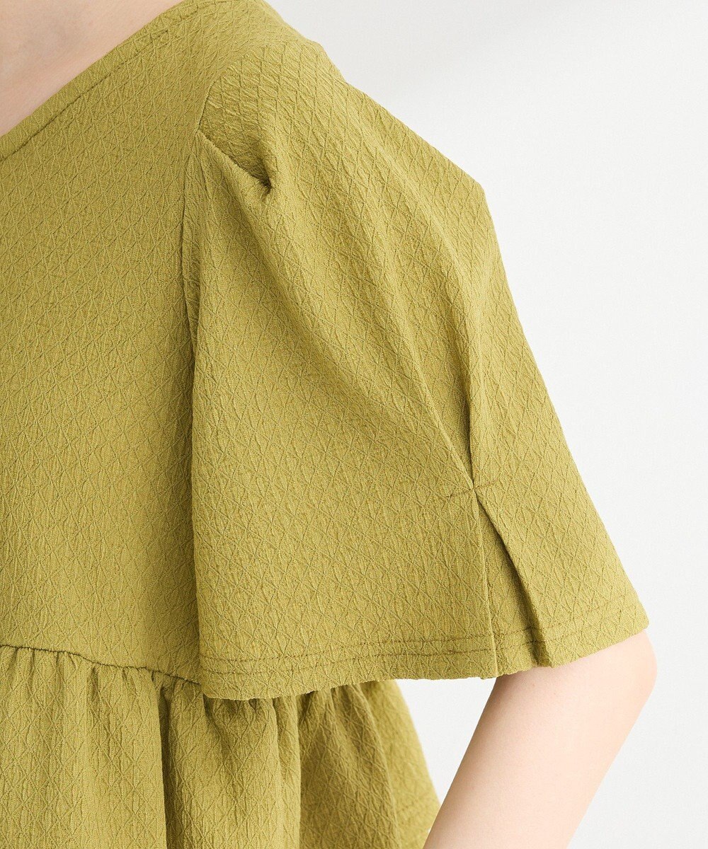 Green Parks ・ＰｅｔｉｔＦｌｅｕｒ　２ｗａｙダイヤ柄プルオーバ 