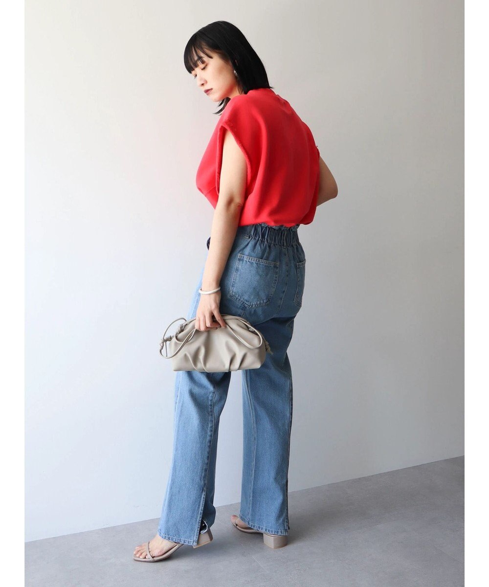 Green Parks ・ＥＬＥＮＣＡＲＥ　ＤＵＥ　バックスリットデニムパンツ 