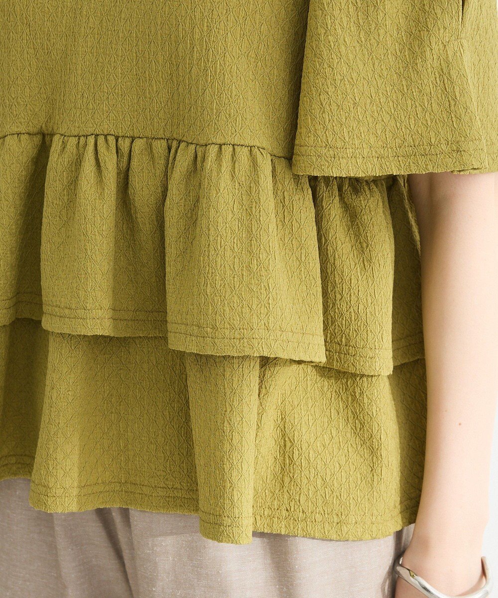 Green Parks ・ＰｅｔｉｔＦｌｅｕｒ　２ｗａｙダイヤ柄プルオーバ 