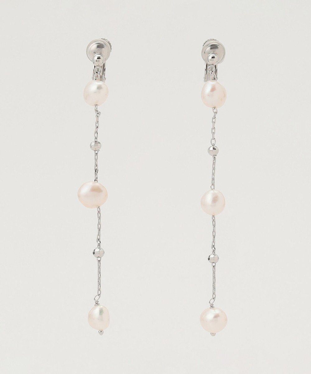 TOCCA PEARL STATION EARRINGS 淡水バロックパール イヤリング 