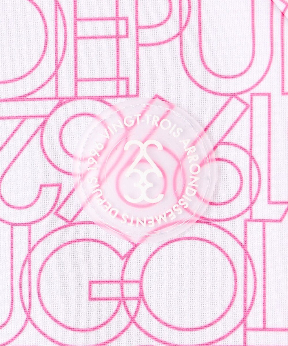 23区GOLF 【辻梨恵プロ着用】【WOMEN】ビッグロゴ モックネック 