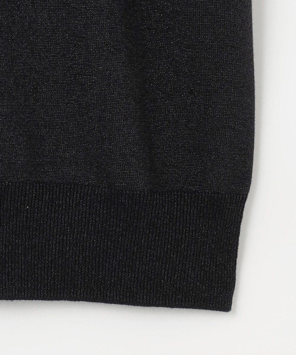 組曲 S 【WEB限定・2SET】5分袖ラメ入りアンサンブルニット 