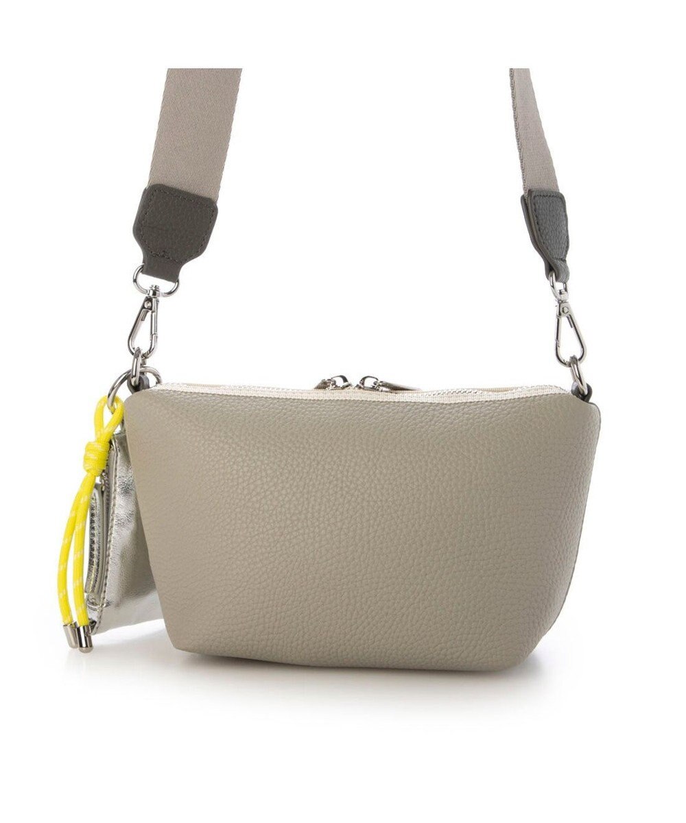 UNBILLION VERYコラボ カシュカシュ cachecache / ミニポーチ付きシュリンクショルダー 