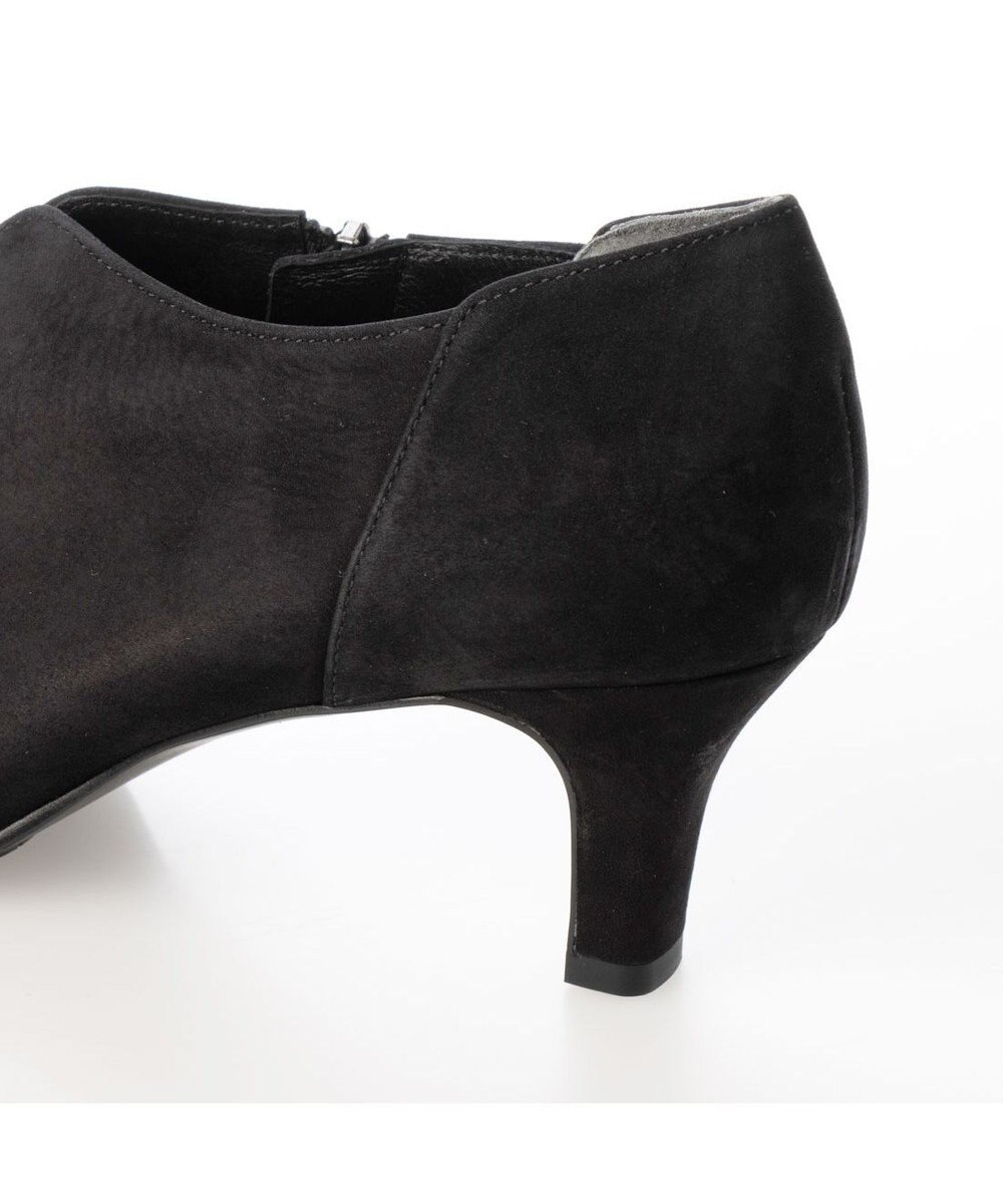 Riz raffinee <Riz raffinee>【全天候対応】ポインテッドトゥブーティーパンプス 