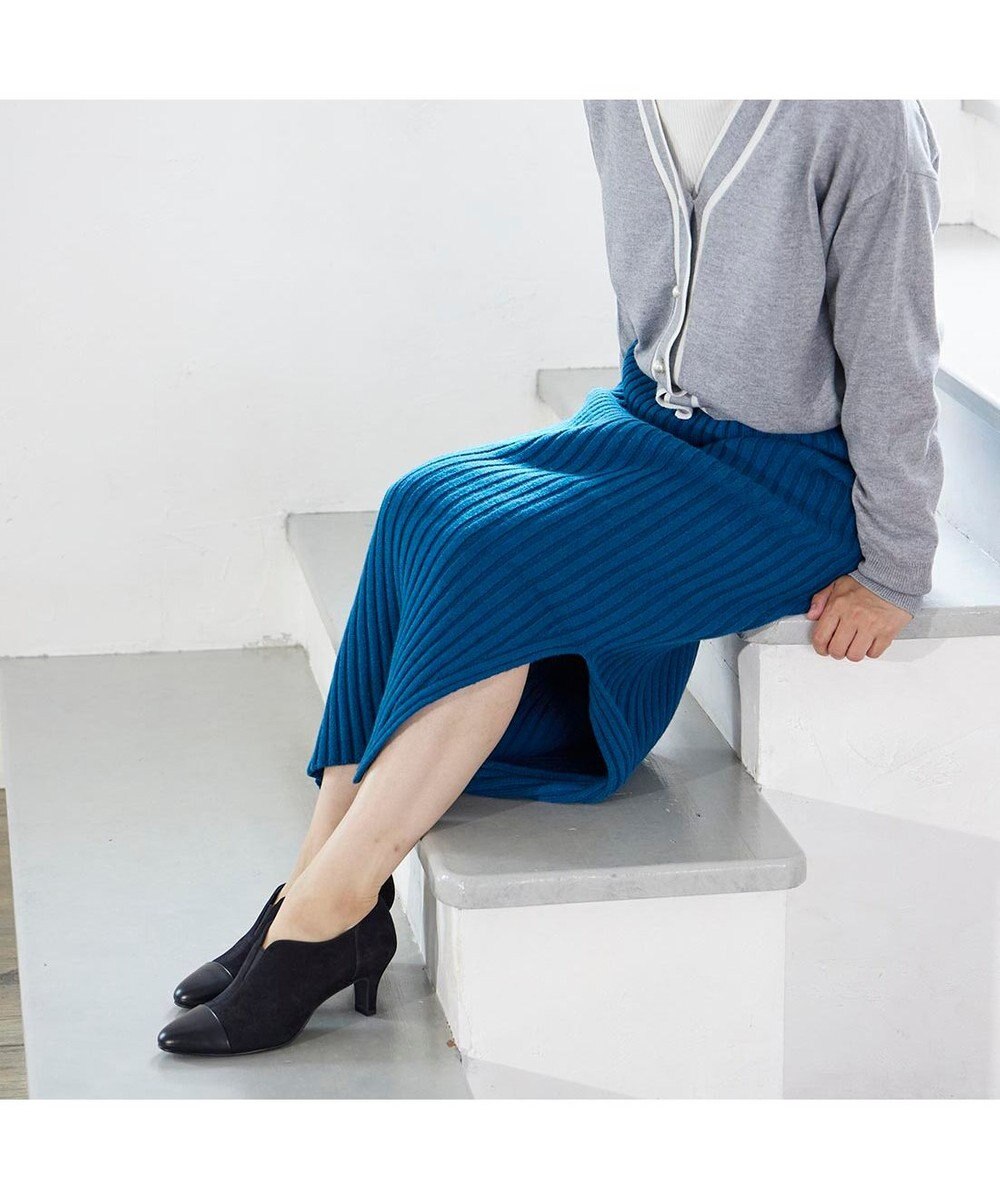 Riz raffinee <Riz raffinee>【全天候対応】ポインテッドトゥブーティーパンプス 