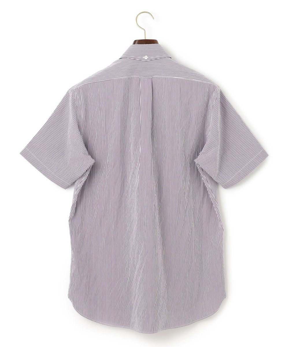 J.PRESS MEN 【クールマックス】サッカーストライプ／マイクロギンガムチェック シャツ/B.D 