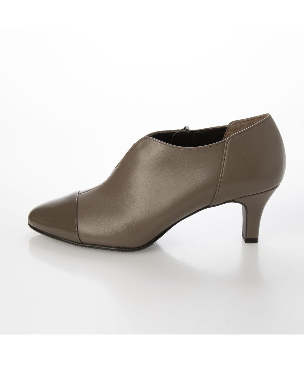 Riz raffinee <Riz raffinee>【全天候対応】ポインテッドトゥブーティーパンプス 