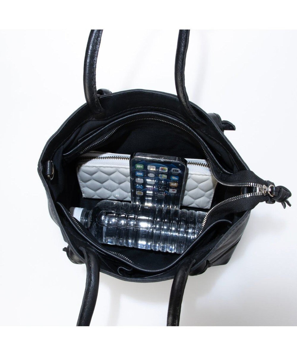 UNBILLION ペルケ perche / ソフトレザー3層2wayトート 