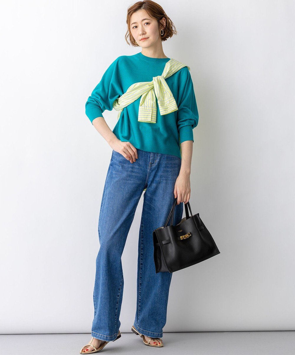 23区 【一部先行予約/VERY掲載】CANCLINI シャーティング ベーシックシャツ 