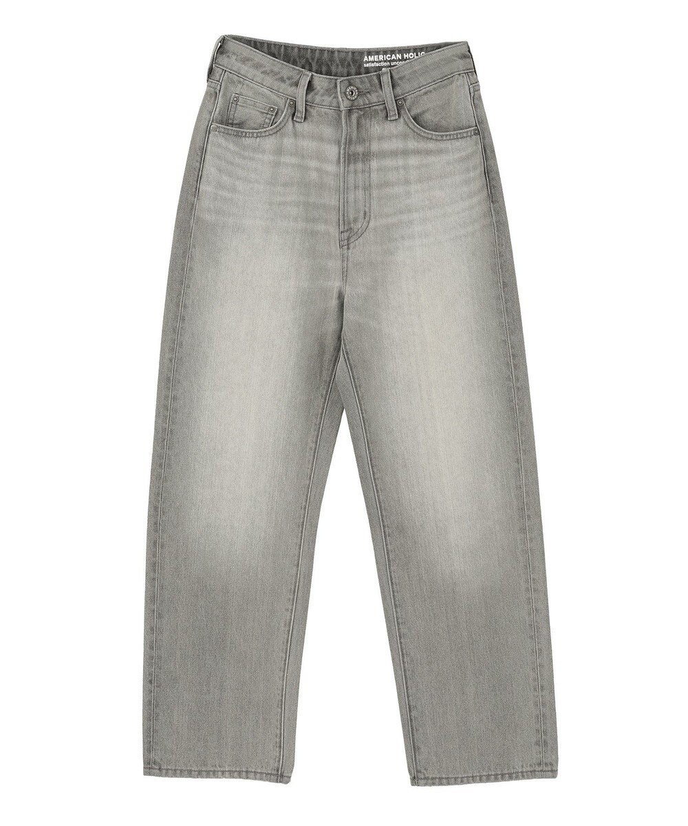 AMERICAN HOLIC ルーズストレートデニムパンツ 