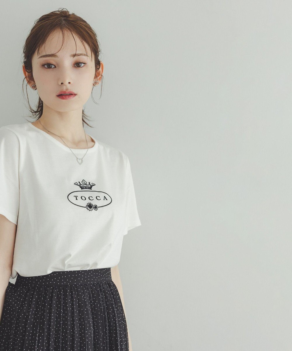 TOCCA HALLMARK FLOCKY LOGO TEE Tシャツ 