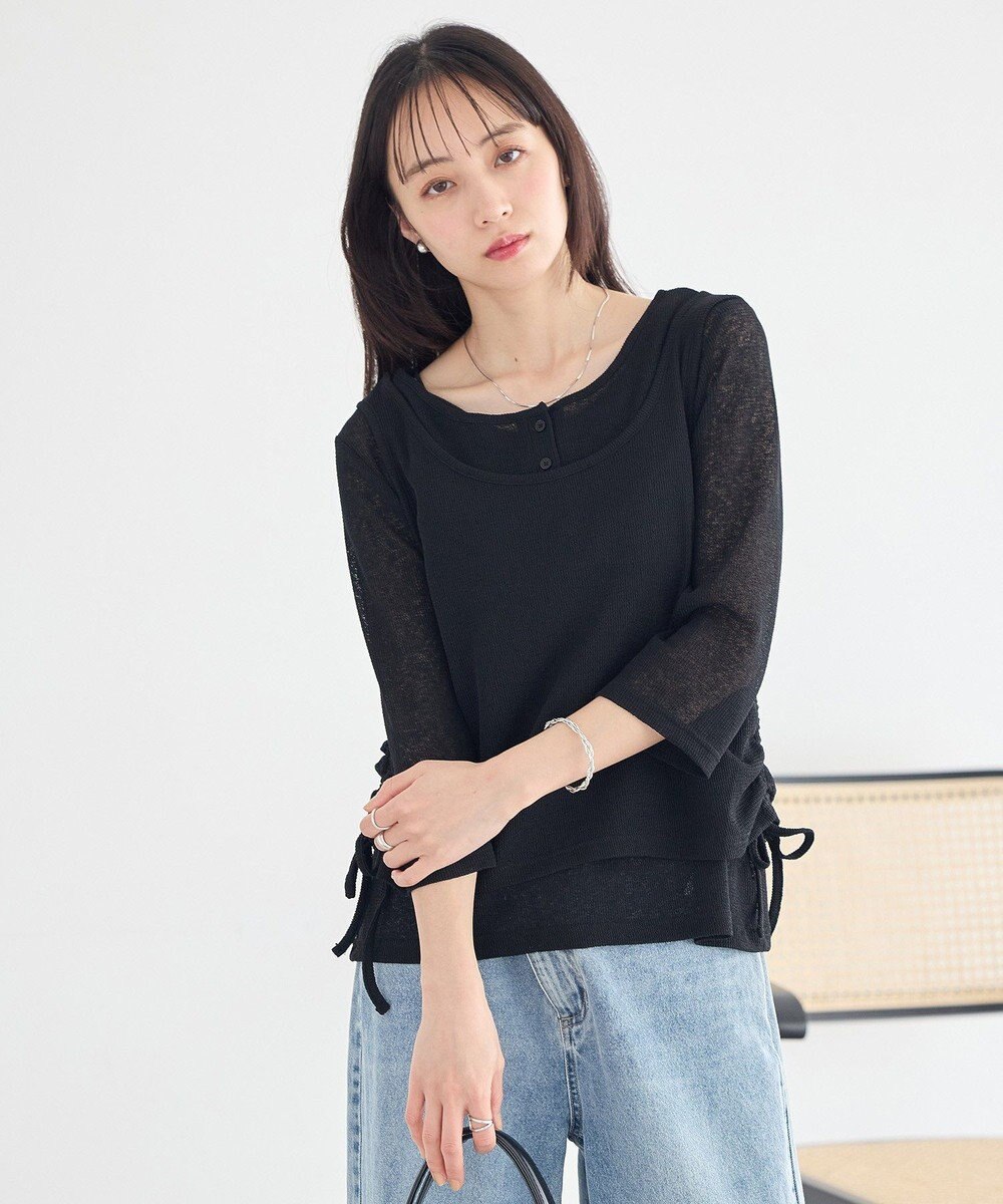 earth music&ecology ウェイビーメタルバングル 