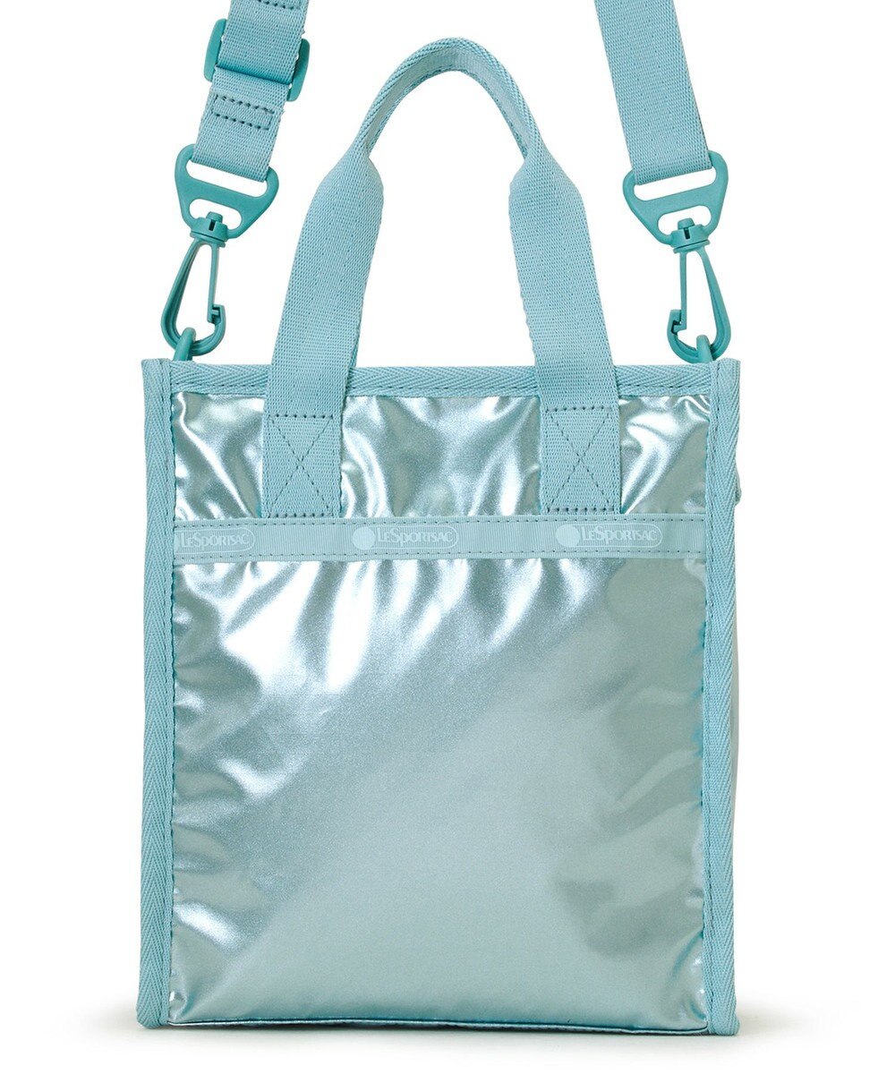 LeSportsac MINI N/S TOTE/アクアブルーシャイン 