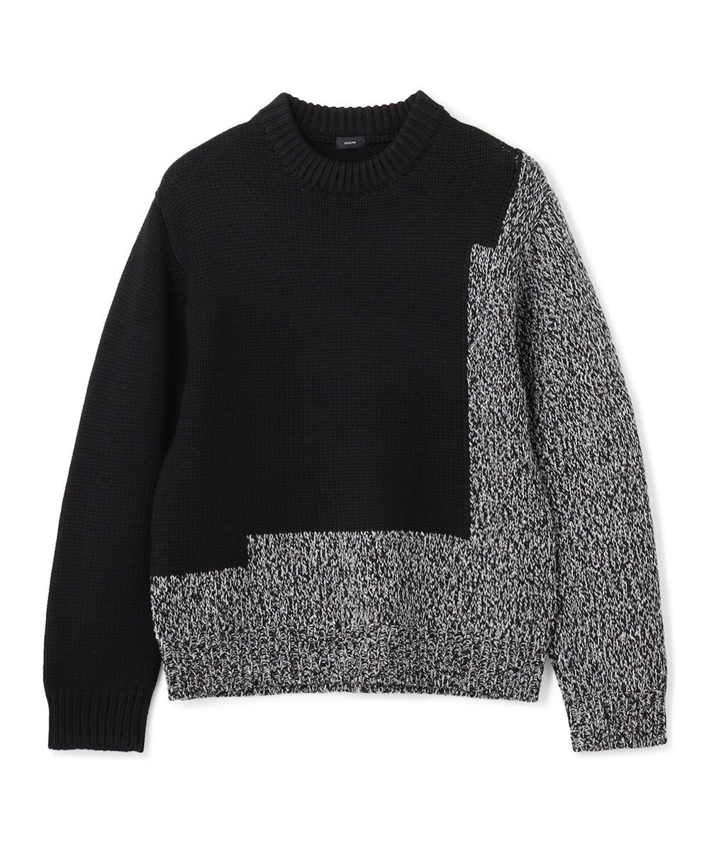 JOSEPH HOMME メリノコントラスト　ローゲージニット　 