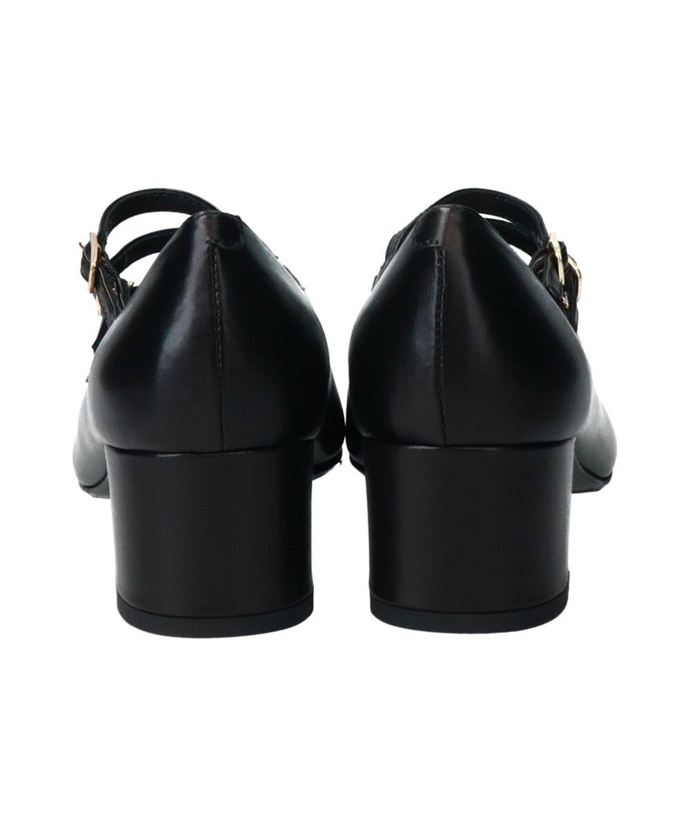 INTER-CHAUSSURES 【FABIO RUSCONI】スクエアトウトリプルストラップパンプス 